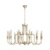8318/12 CLASSI LN26 шампань/металл Люстра E14 12*40W 220V SUANA