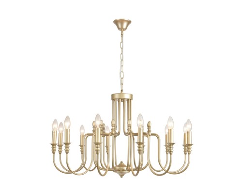 8318/12 CLASSI LN26 шампань/металл Люстра E14 12*40W 220V SUANA