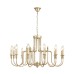 8318/12 CLASSI LN26 шампань/металл Люстра E14 12*40W 220V SUANA