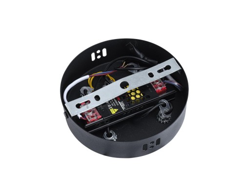 8341/54L LEDIO LN черный/прозрачный металл/акрил Люстра подвесная LED 54W 3000K 220V VINORA