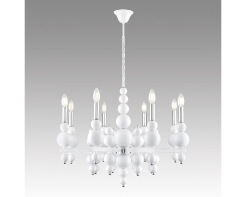 8260/8 MODERNI LN26 126 белый/хром, металл Люстра E14 8*40W 220V NANA