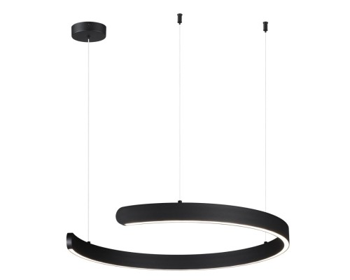 6534/43L LEDIO LN23 021 чёрный Светильник подвесной LED 43W 3000-6000K 1758Лм 220V INDIE