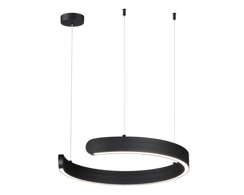 6534/28L LEDIO LN23 021 чёрный Светильник подвесной LED 28W 3000-6000K 1240Лм 220V INDIE