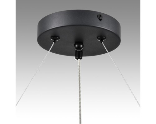 8242/9 COMFI LN25 203 черный металл Светильник подвесной LED GX53 8*7W 220V LUAZANA