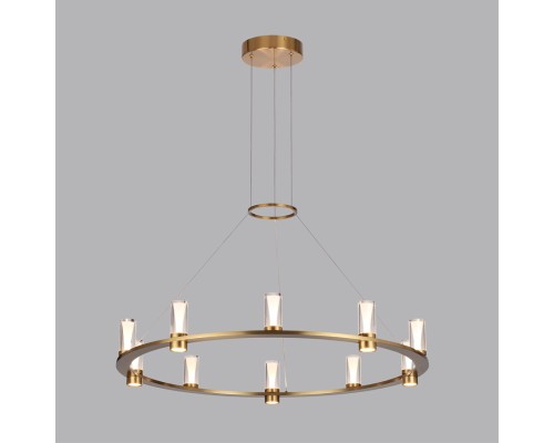 7144/70L HIGHTECH ODL26 515 светильник античная бронза/акрилл/металл IP20 LED 60W 3830Лм 3000K 180° 220V DEFANCE