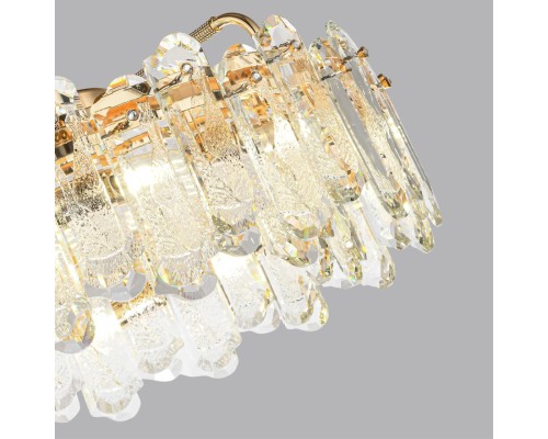 5069/10 HALL ODL24 603 золото/прозрачный/металл/хрусталь Люстра E14 10*40W BULLON