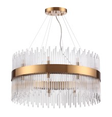 Подвесная люстра Odeon Light 4722/18 Focco бронзовый/стекло/прозрачный G9 18*40 Вт