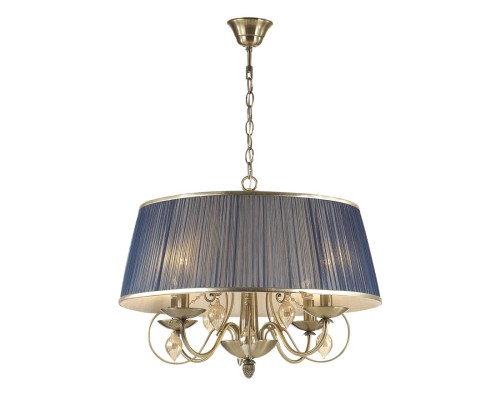 3921/4 CLASSIC ODL18 568 бронза/ткань/стекло Люстра IP20 E14 4*40W 220V NIAGARA