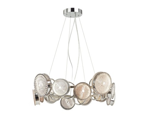 5416/95L L-VISION ODL_EX24 49 хром/разноцветный/металл/стекло Люстра LED 95W 4000K 6400lm CARAMELLA