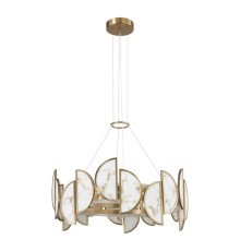 5447/40L L-VISION ODL_EX25 118 Люстра бронзовый/металл/акрил/искусственный алебастр IP20 LED 40W 3000K 220V TOSCANA