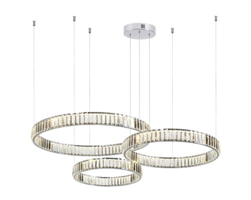 4930/36L L-VISION ODL24 489 хром/прозрачный металл/хрусталь Люстра LED 36W 4000K 4280Лм VEKIA