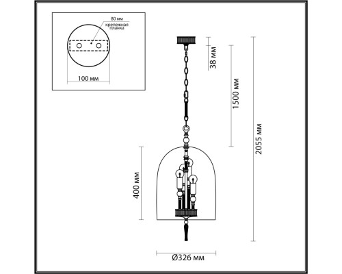 4892/4 NEO ODL_EX22 27 бронзовый с патиной/
