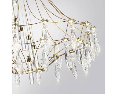 7000/51L CLASSIC ODL_EX25 Люстра золото/металл/хрусталь IP20 LED 51W 4000K FLAMENCO