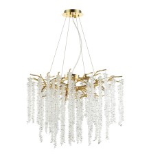 5005/8 HALL ODL23 487 золотой/прозрачный металл/хрусталь Люстра G9 8*40W BANCHE