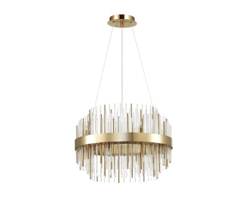 Подвесная люстра Odeon Light 4639/8 Ida золотой/металл/стекло G9 8*40 Вт