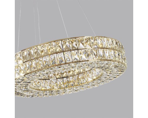 4926/52L L-VISION ODL24 477 золото/металл/хрусталь Люстра LED 52W 4000K 2971Лм PANTA