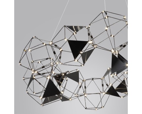 5087/56L L-VISION  черный хром/металл Люстра LED 56W 4000K 3360lm TRELLIS