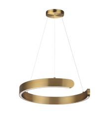 6535/28L LEDIO LN23 019 латунь Светильник подвесной LED 28W 3000-6000K 1240Лм 220V INDIE