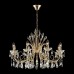 4977/8 HALL ODL23 000 золотой/хрусталь Люстра E14 8*40W VERSIA