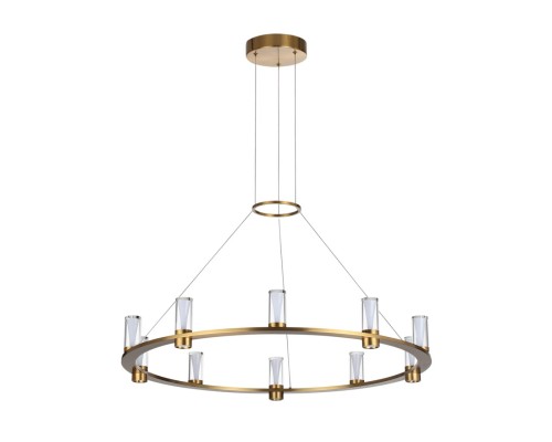 7144/70L HIGHTECH ODL26 515 светильник античная бронза/акрилл/металл IP20 LED 60W 3830Лм 3000K 180° 220V DEFANCE