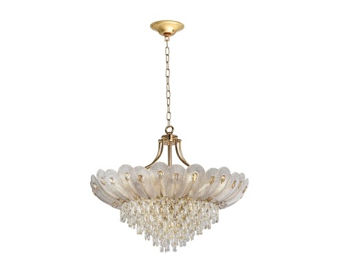 5048/16 HALL ODL24 519 золото/прозрачный/янтарный/металл/хрусталь/стекло Люстра E14 16*40W PAROTI