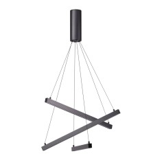 Подвесной светодиодный светильник Odeon Light 3860/39B Cometa черный LED 39 Вт 3000K