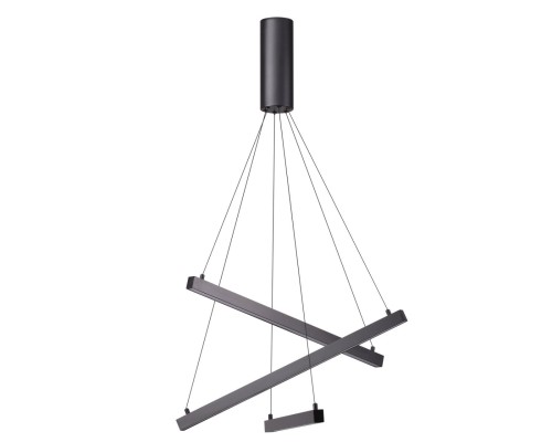 Подвесной светодиодный светильник Odeon Light 3860/39B Cometa черный LED 39 Вт 3000K