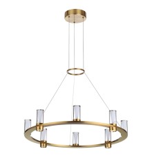 7144/55L HIGHTECH ODL26 515 светильник античная бронза/акрилл/металл IP20 LED 45W 4260Лм 3000K 180° 220V DEFANCE