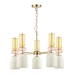 4589/5 MODERNI LN22 127 золотой Люстра E27 5*40W 220V GILLIAN