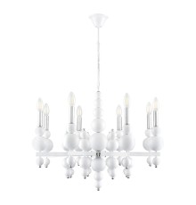 8260/8 MODERNI LN26 126 белый/хром, металл Люстра E14 8*40W 220V NANA