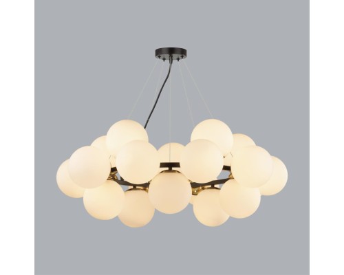 6508/20 MODERNI LN23 121 чёрный, белый, бронза Люстра E14 20*40W 220V MELONA