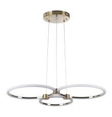 5297/80L LEDIO LN23 029 золотой Светильник подвесной LED 80W 3000-6000К 6232Лм 220V NOVA