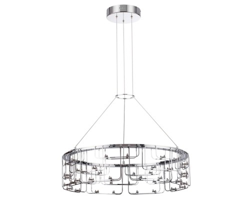 7059/44L HIGHTECH ODL26 Подвесной светильник  нерж/сталь хром IP20 LED 44W 3960Лм 3000K 220V ZAHA