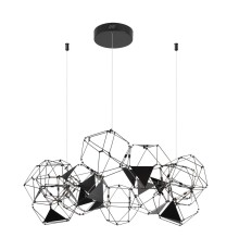 5087/56L L-VISION  черный хром/металл Люстра LED 56W 4000K 3360lm TRELLIS