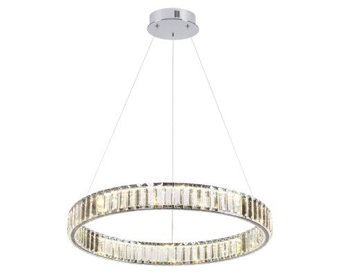 4930/36L L-VISION ODL24 489 хром/прозрачный металл/хрусталь Люстра LED 36W 4000K 4280Лм VEKIA