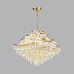 5073/25 HALL (В 2-Х КОРОБКАХ) ODL24 505 золото/прозрачный/металл/хрусталь Люстра E14 25*40W WAYTA