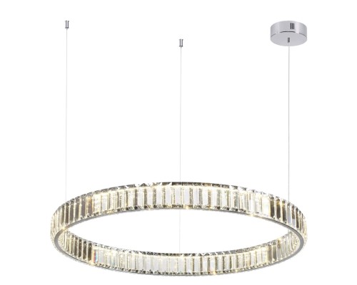 4930/45L L-VISION ODL24 489 хром/прозрачный металл/хрусталь Люстра LED 45W 4000K 5350Лм VEKIA