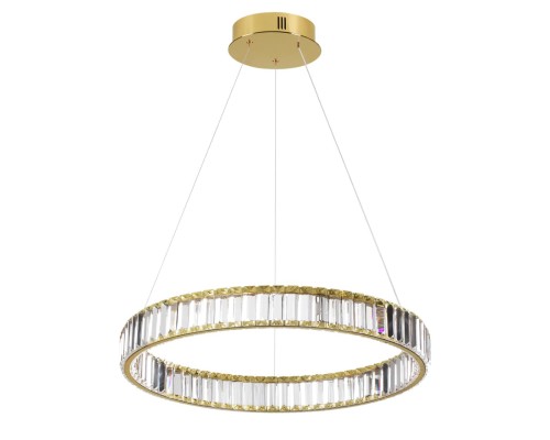 5015/36L L-VISION ODL23 425 золотой/прозрачный металл/хрусталь Люстра LED 36W 4000K 4280Лм VEKIA