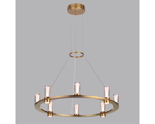 7144/55L HIGHTECH ODL26 515 светильник античная бронза/акрилл/металл IP20 LED 45W 4260Лм 3000K 180° 220V DEFANCE