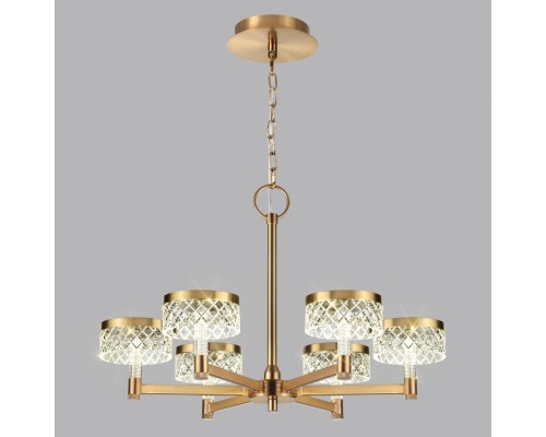 5032/36L L-VISION ODL24 445 античн.бронза/металл/акрил Люстра LED 36W 4000K 2596лм FIVRE