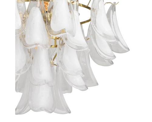 8385/9 NEOCLASSI LN26 141 золото/белый, металл/стекло Люстра E14 9*40W 220V PLUME