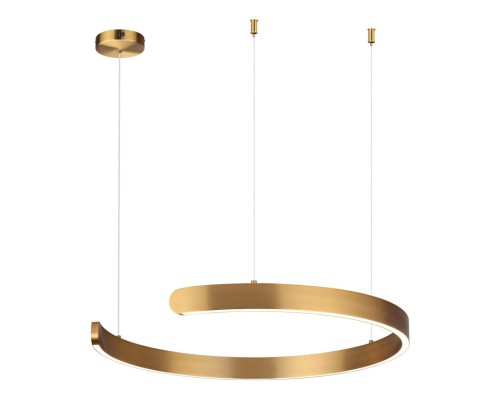 6535/43L LEDIO LN23 019 латунь Светильник подвесной LED 43W 3000-6000K 1758Лм 220V INDIE