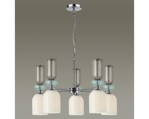 5235/5 MODERNI LN23 хром Люстра E27 5*40W 220V GILLIAN