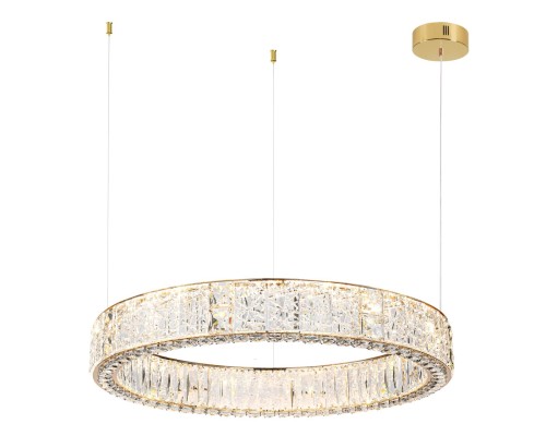 5071/100L HALL ODL24 493 золото/прозрачный/металл/хрусталь/стекло Люстра LED 100W 3700K VERSION