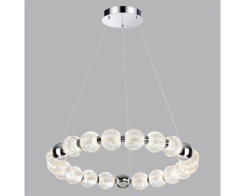 5007/60L L-VISION ODL24 463 хром/металл/акрил Люстра LED 60W 4000K 4987лм CRYSTAL