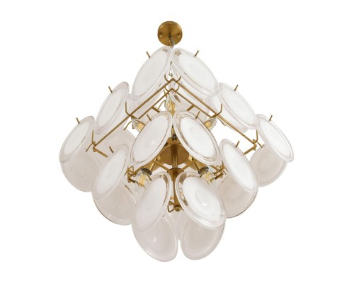 8320/8 MODERNI LN26 137 латунь/белый, металл/стекло Люстра E14 8*40W 220V CHIPSY