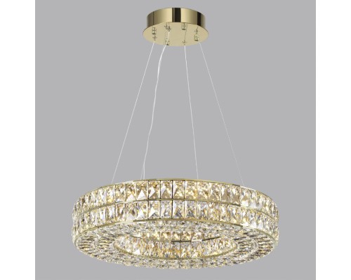 4926/52L L-VISION ODL24 477 золото/металл/хрусталь Люстра LED 52W 4000K 2971Лм PANTA