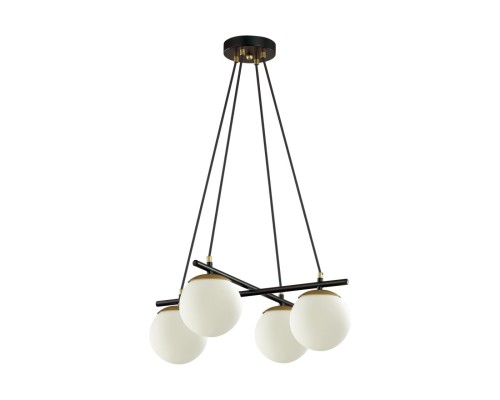 5212/4 MODERNI черный, золотой Люстра E27 4*60W 220V RANDI