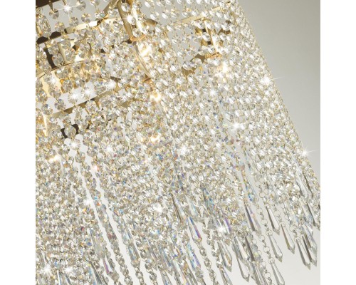 5028/12 MODERN ODL23 429 золотой/прозрачный металл/хрусталь Люстра E14 12*40W CHOKKA