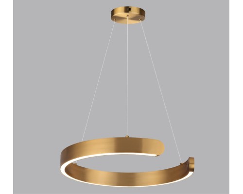 6535/28L LEDIO LN23 019 латунь Светильник подвесной LED 28W 3000-6000K 1240Лм 220V INDIE